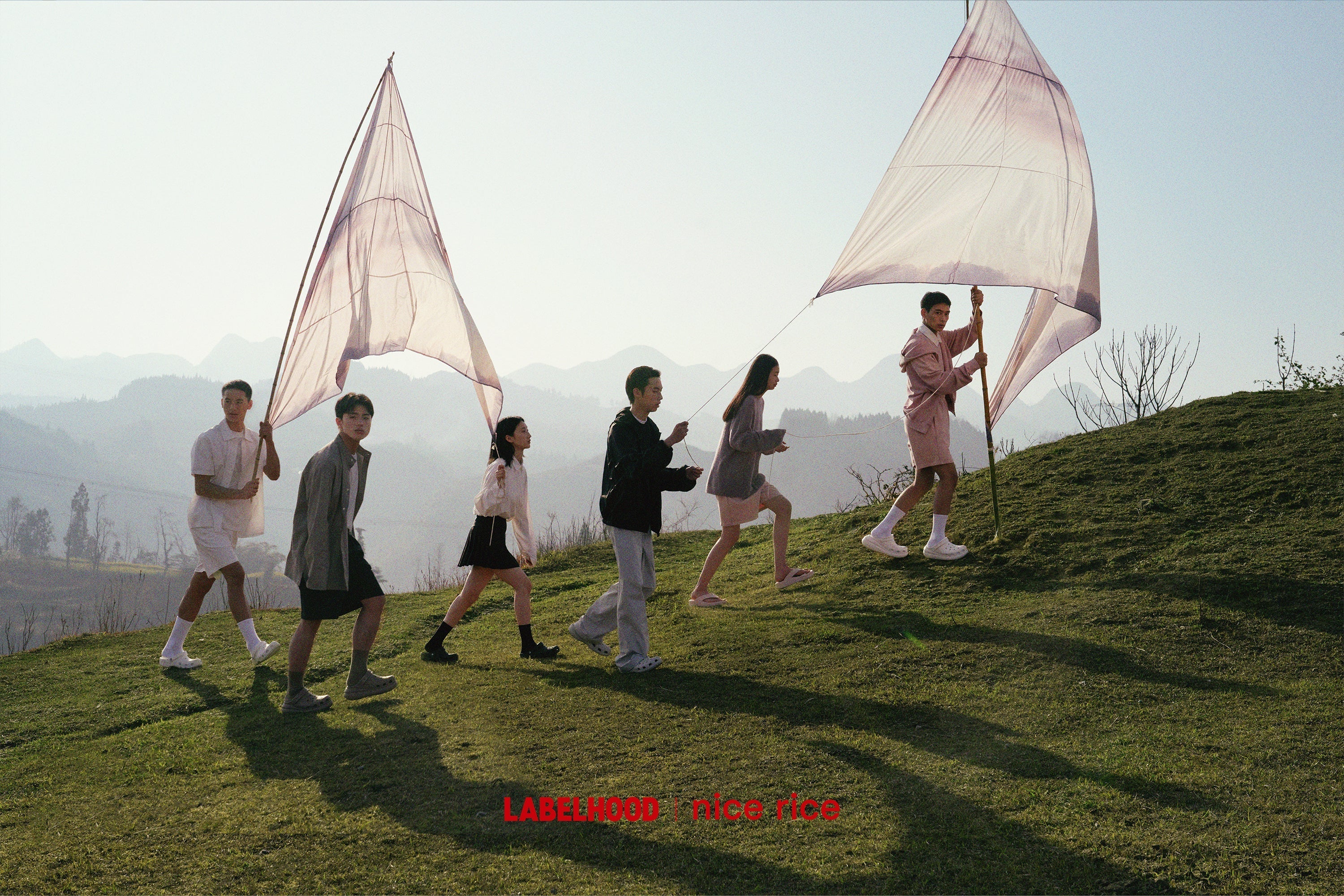 nice rice × LABELHOOD 東方少年 コラボレーションシリーズ