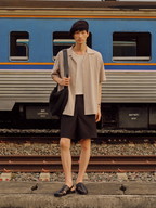 n. ストライプ　キューバシャツ