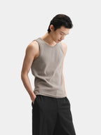 r. Slim-Fit Ribbed Tank Top