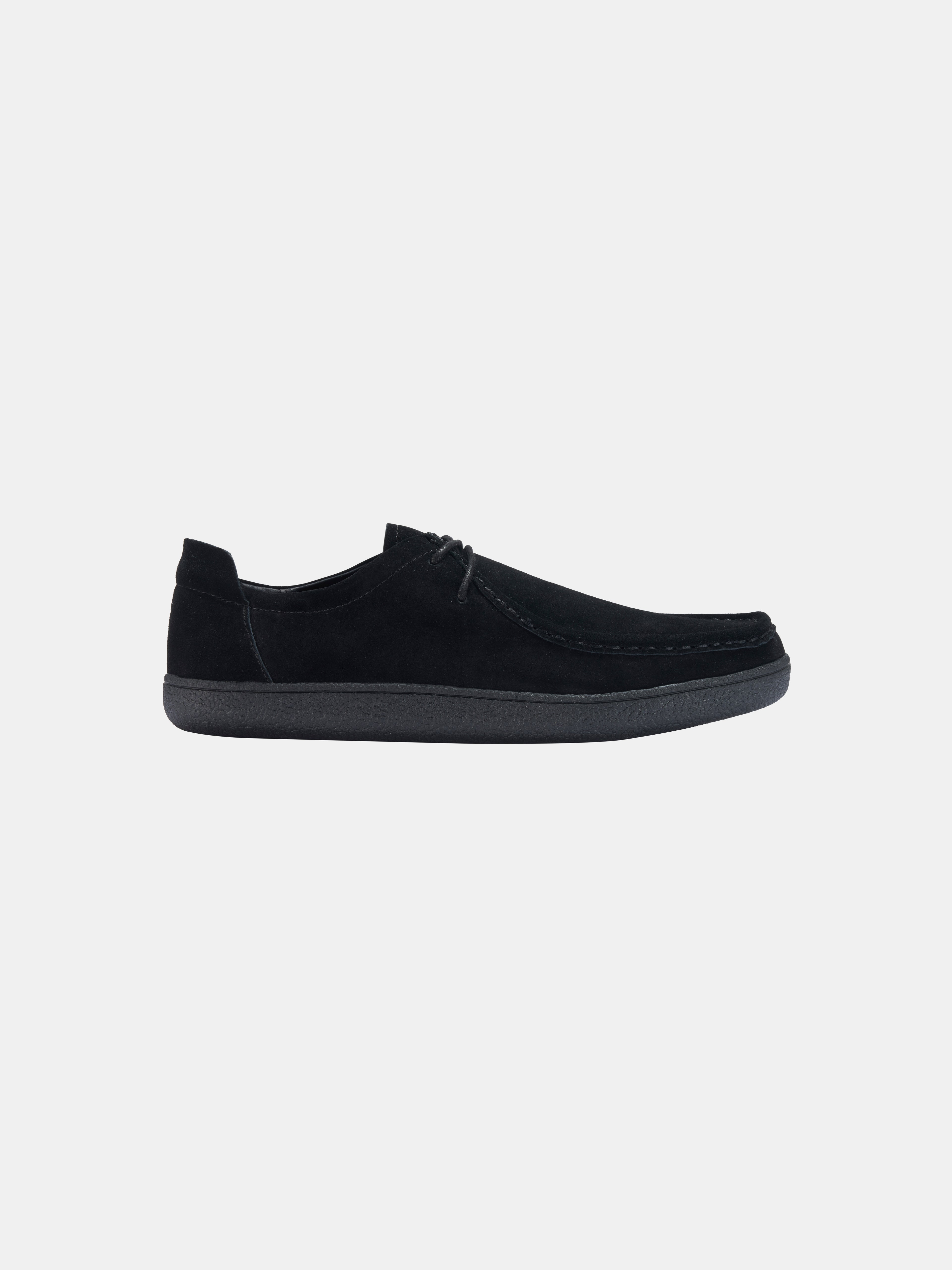 Men’s Suede Slip-On Loafers with V-Sole