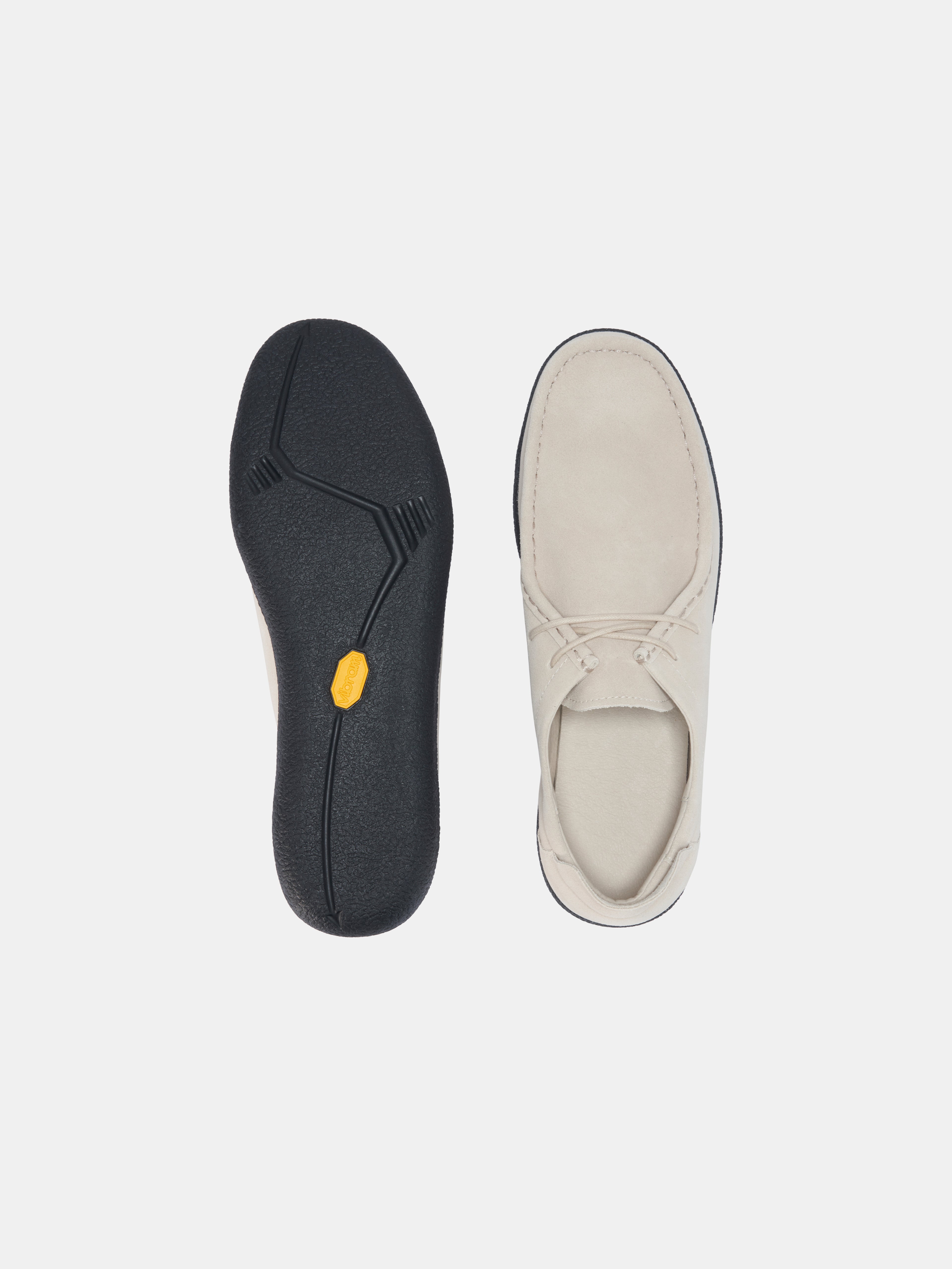 Men’s Suede Slip-On Loafers with V-Sole