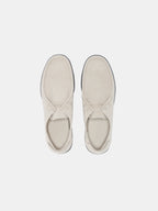 Men’s Suede Slip-On Loafers with V-Sole