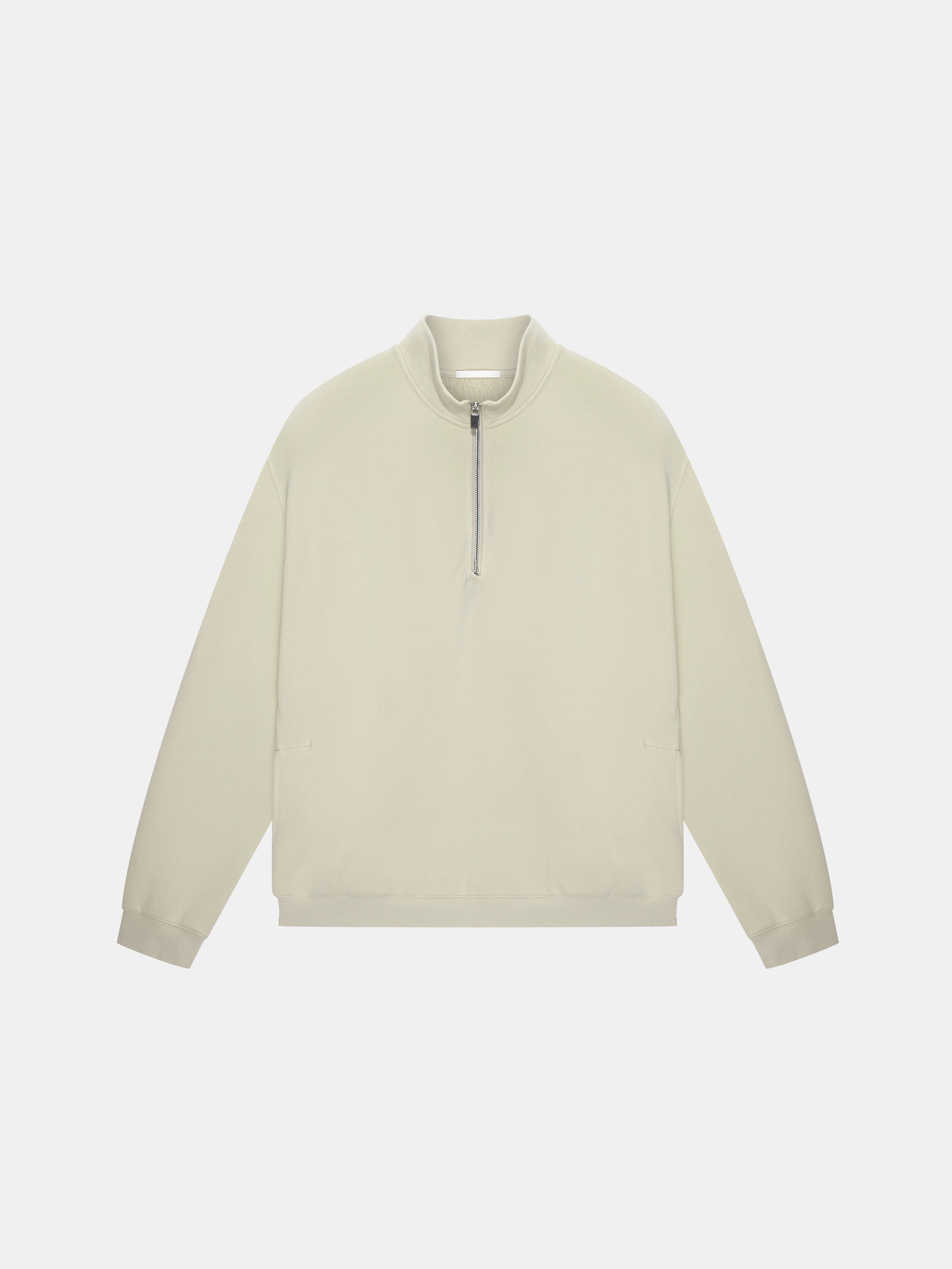 n. Relaxed Half-Zip Mock-Neck Sweatshirt