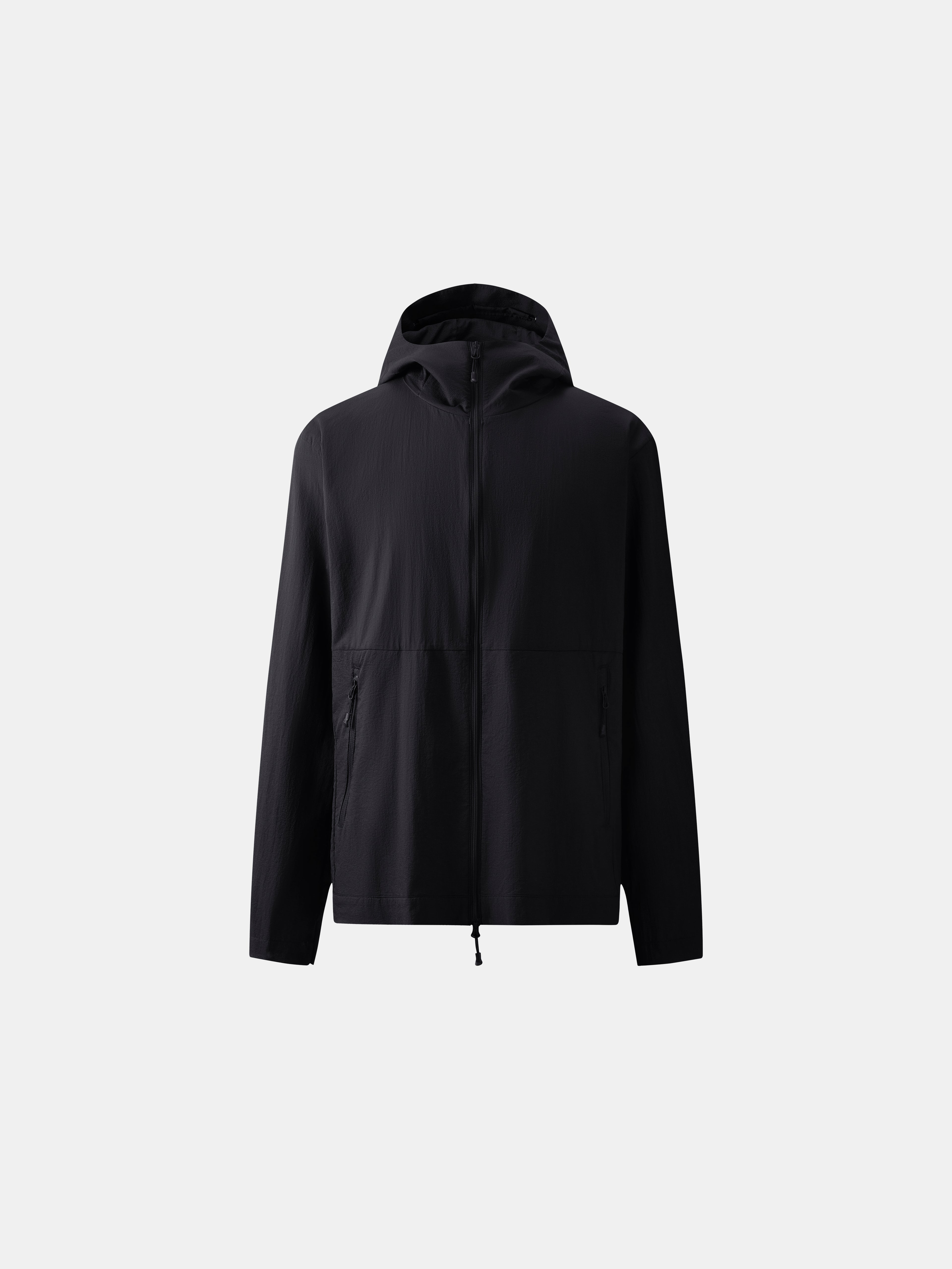 s. Relaxed-Fit Water-Resistant Hooded Jacket