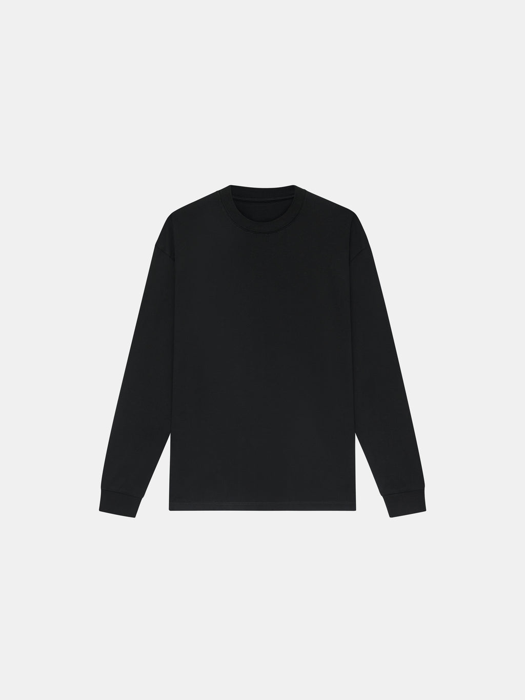 r. リブ　長袖Tシャツ