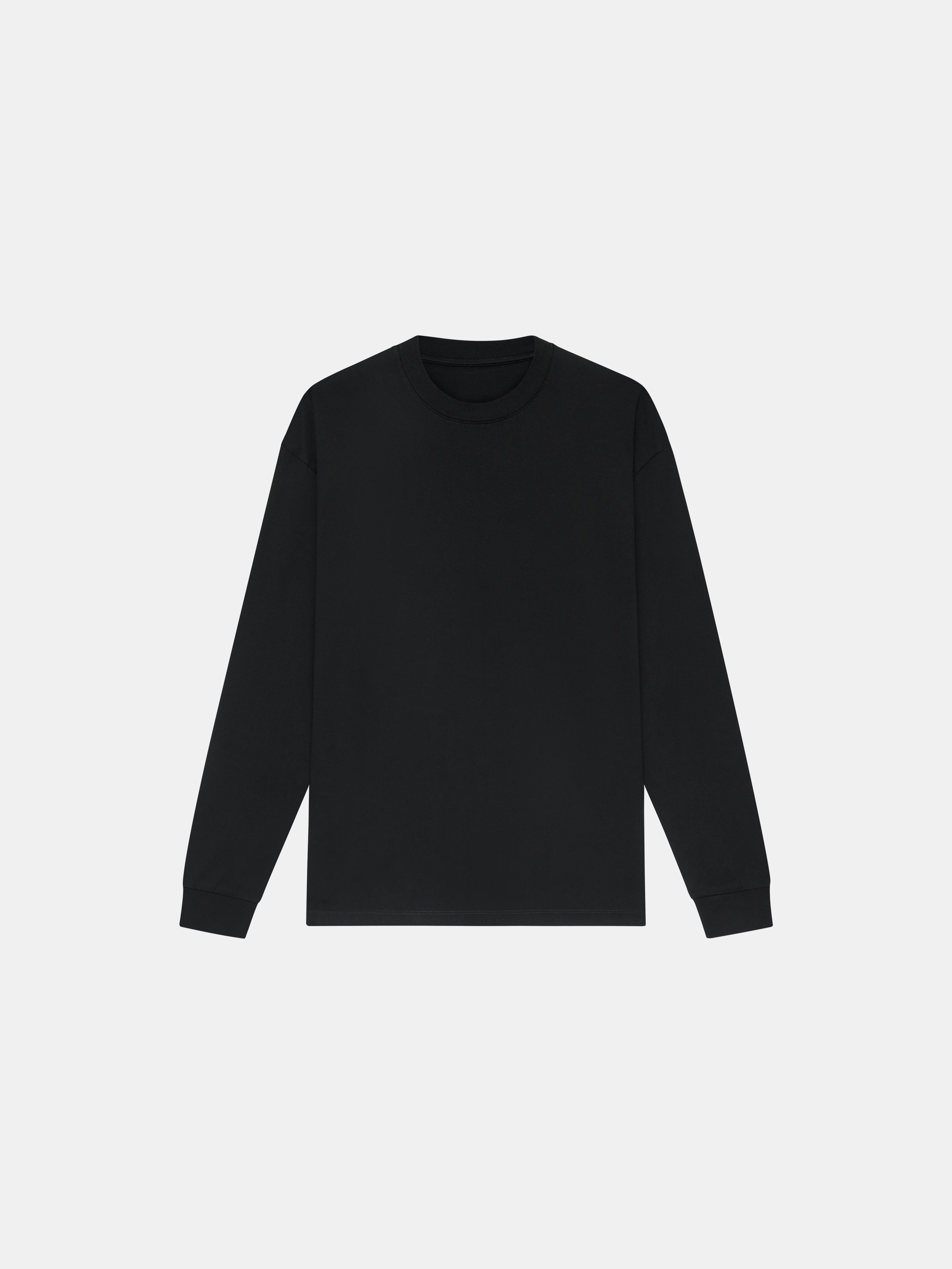 r. Ribbed Long Sleeve T-Shirt