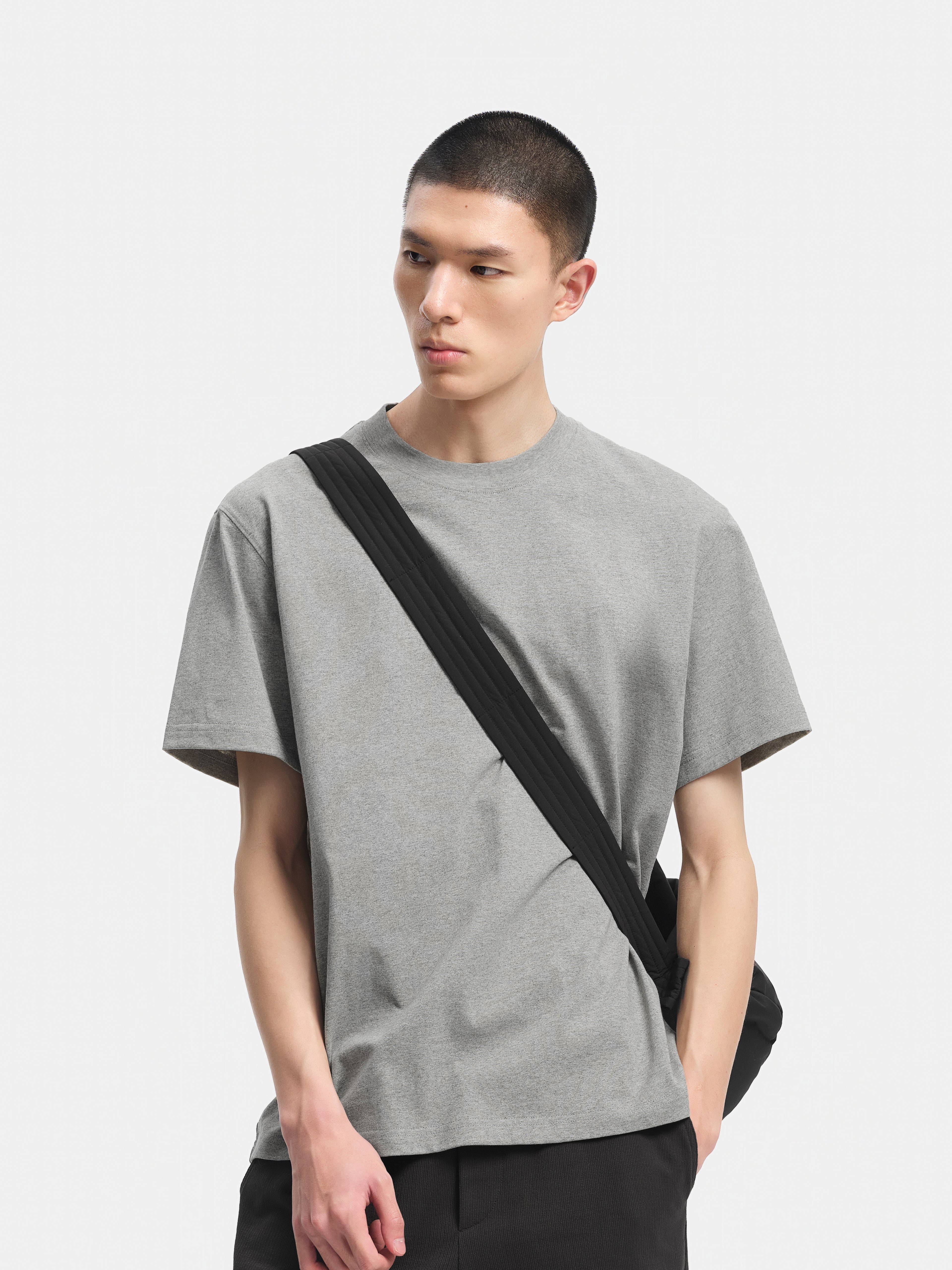 n. Straight-Leg Knit Shorts