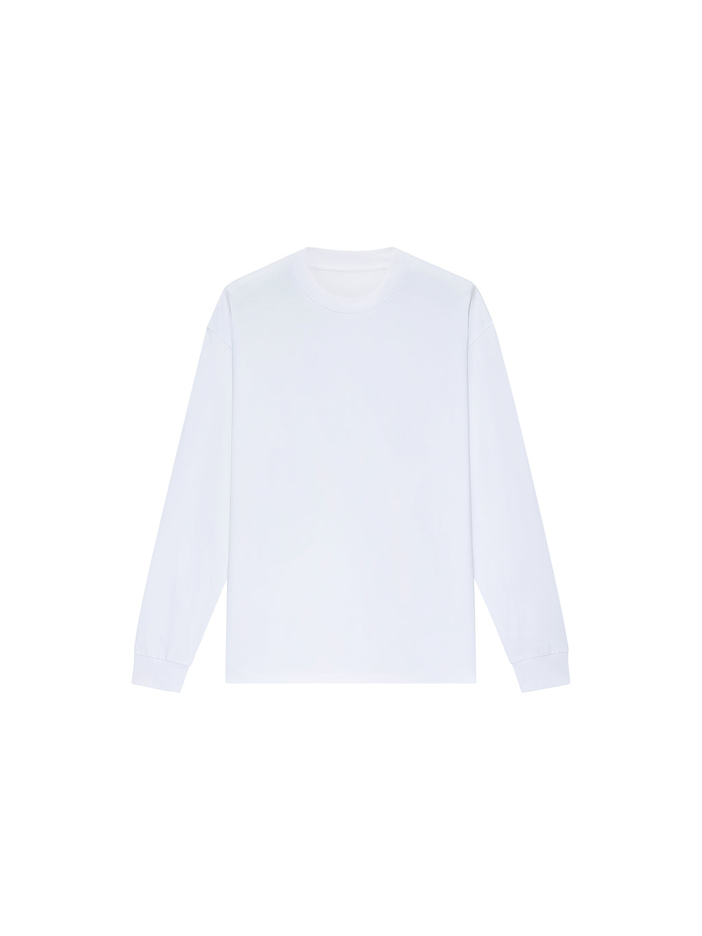 r. リブ　長袖Tシャツ