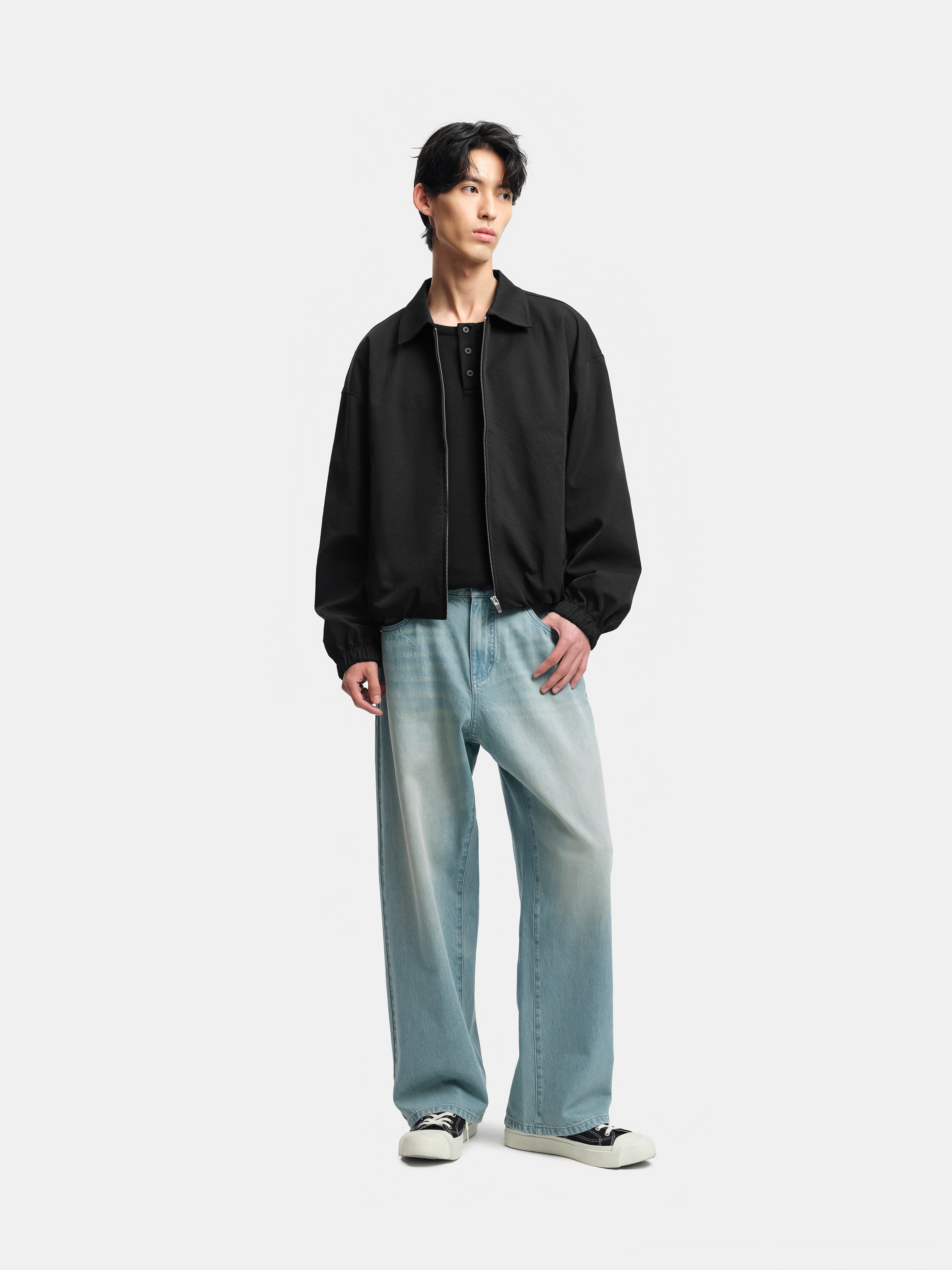 n. Oversized Notch-Lapel Jacket