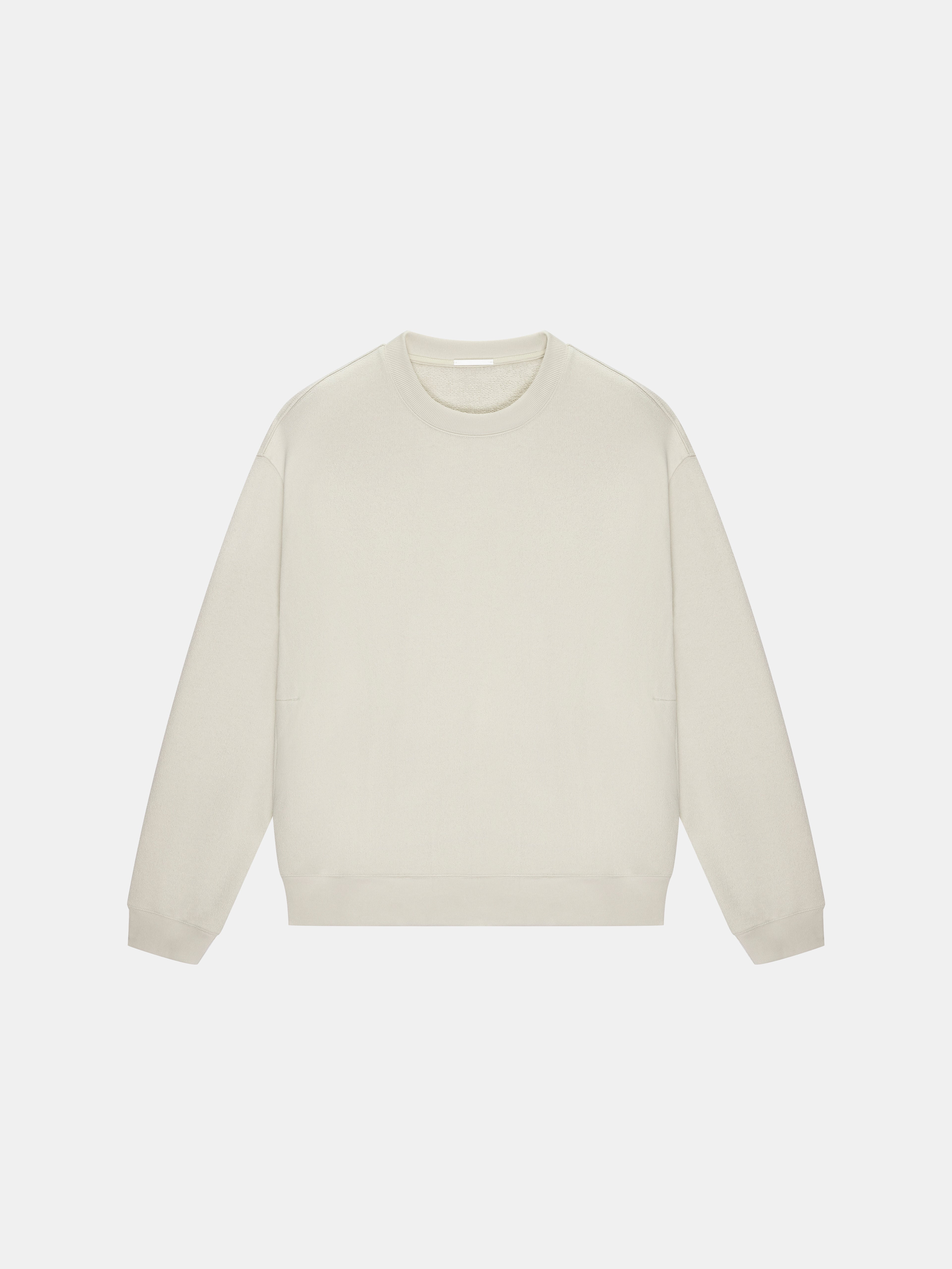 n. Relaxed-Fit Textured Crewneck Sweatshirt