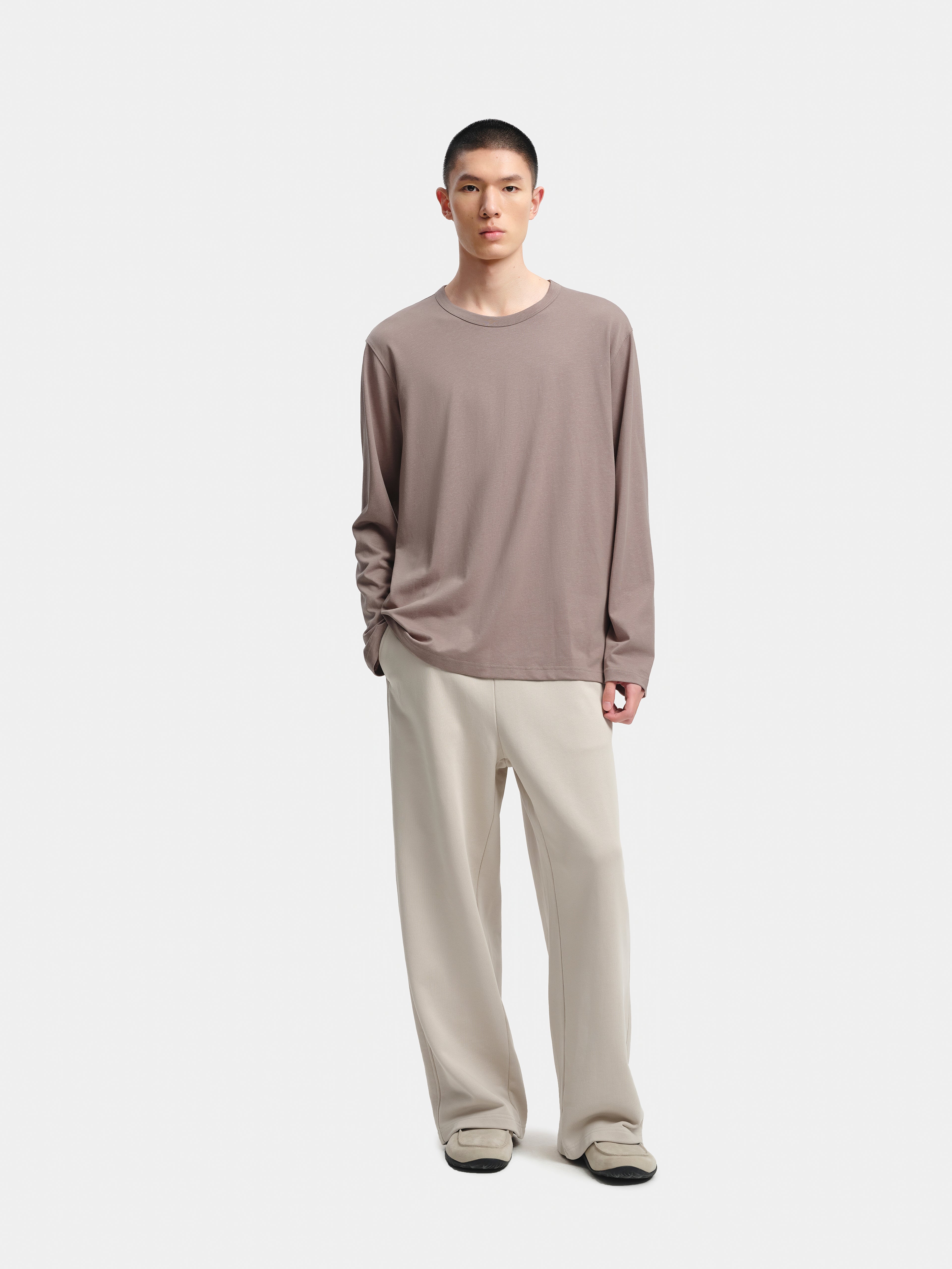 n. 杢糸　長袖Tシャツ