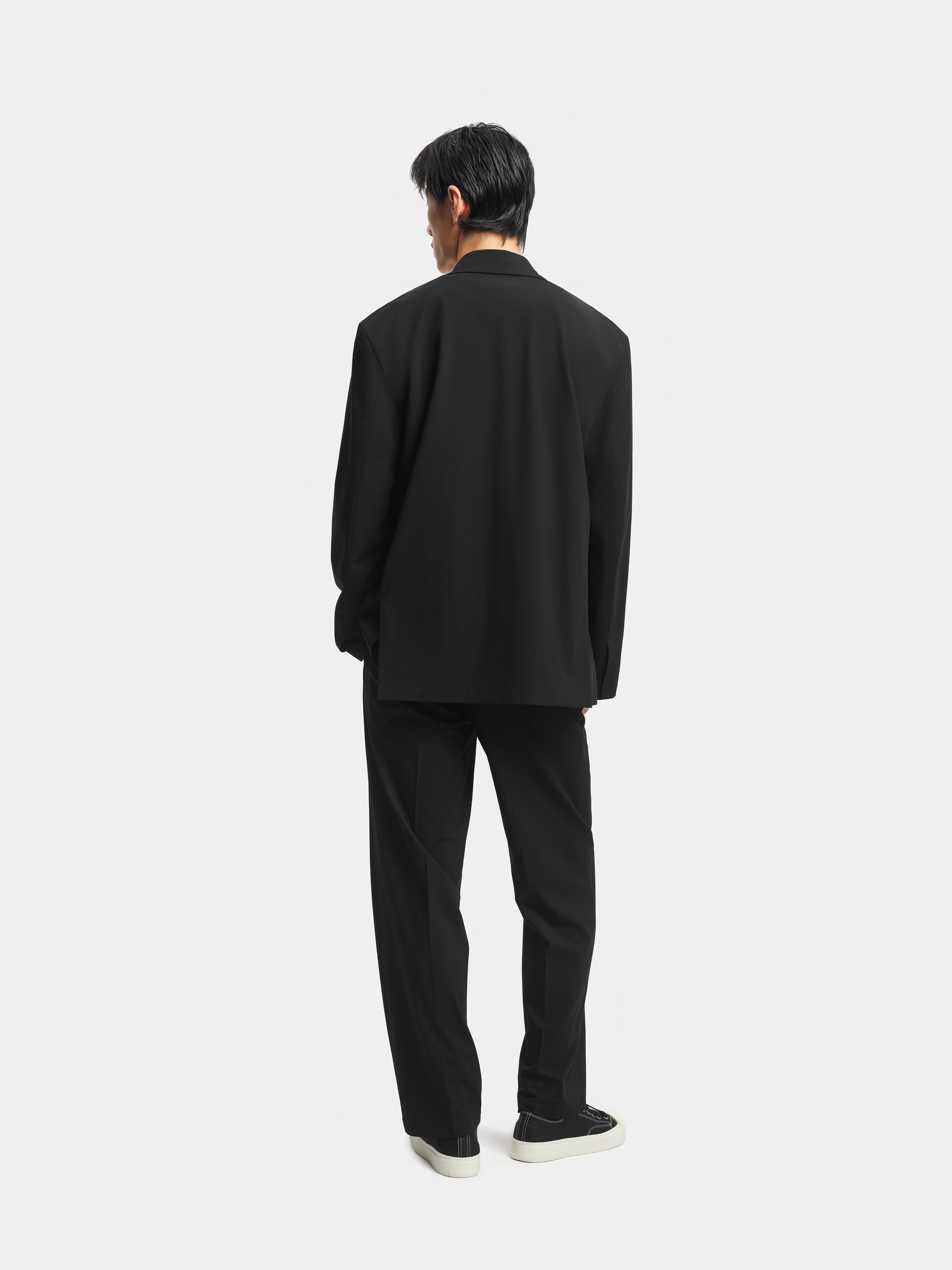n. Straight-Leg Fine-Spun Casual Pants