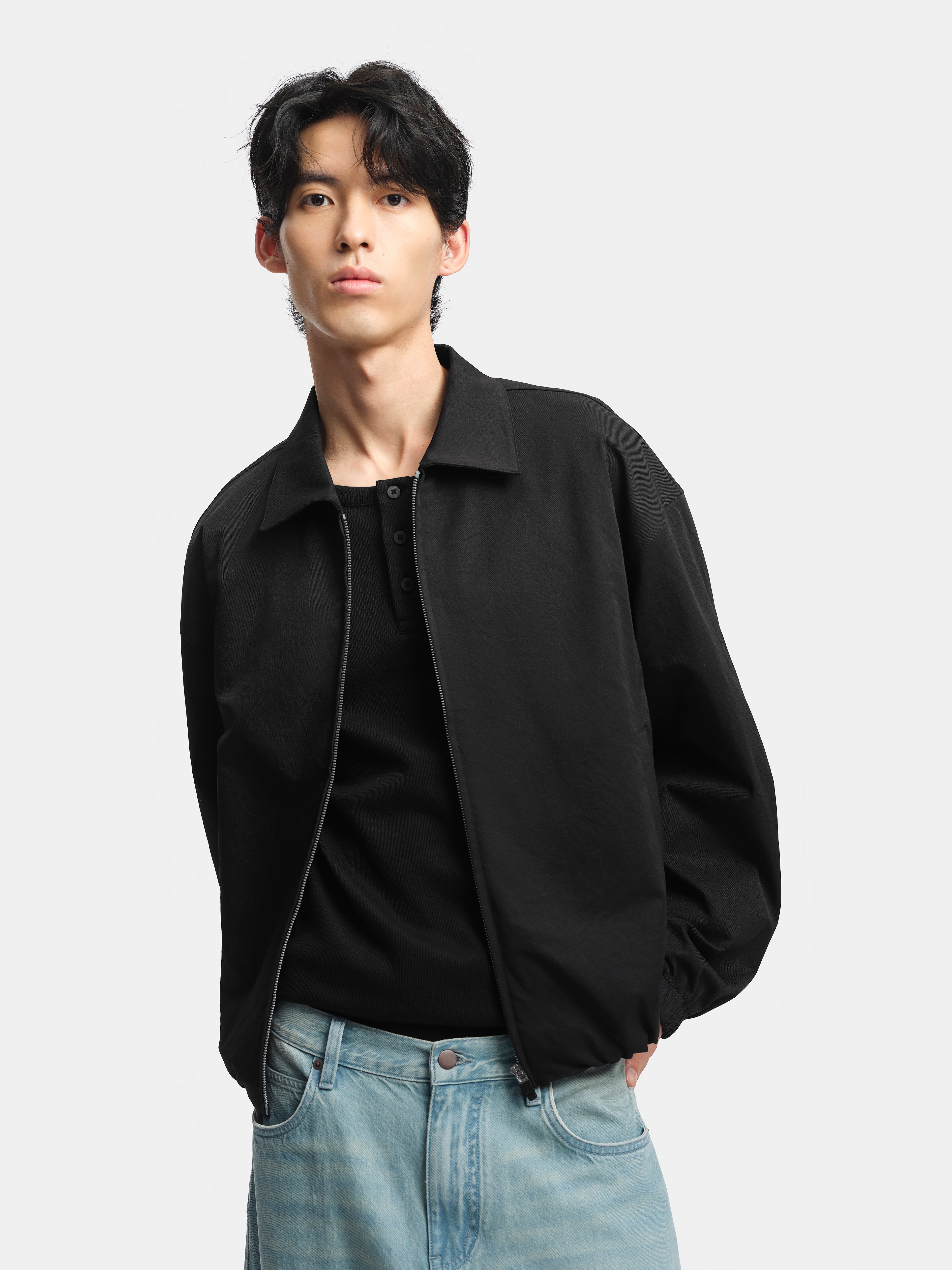 n. Oversized Notch-Lapel Jacket