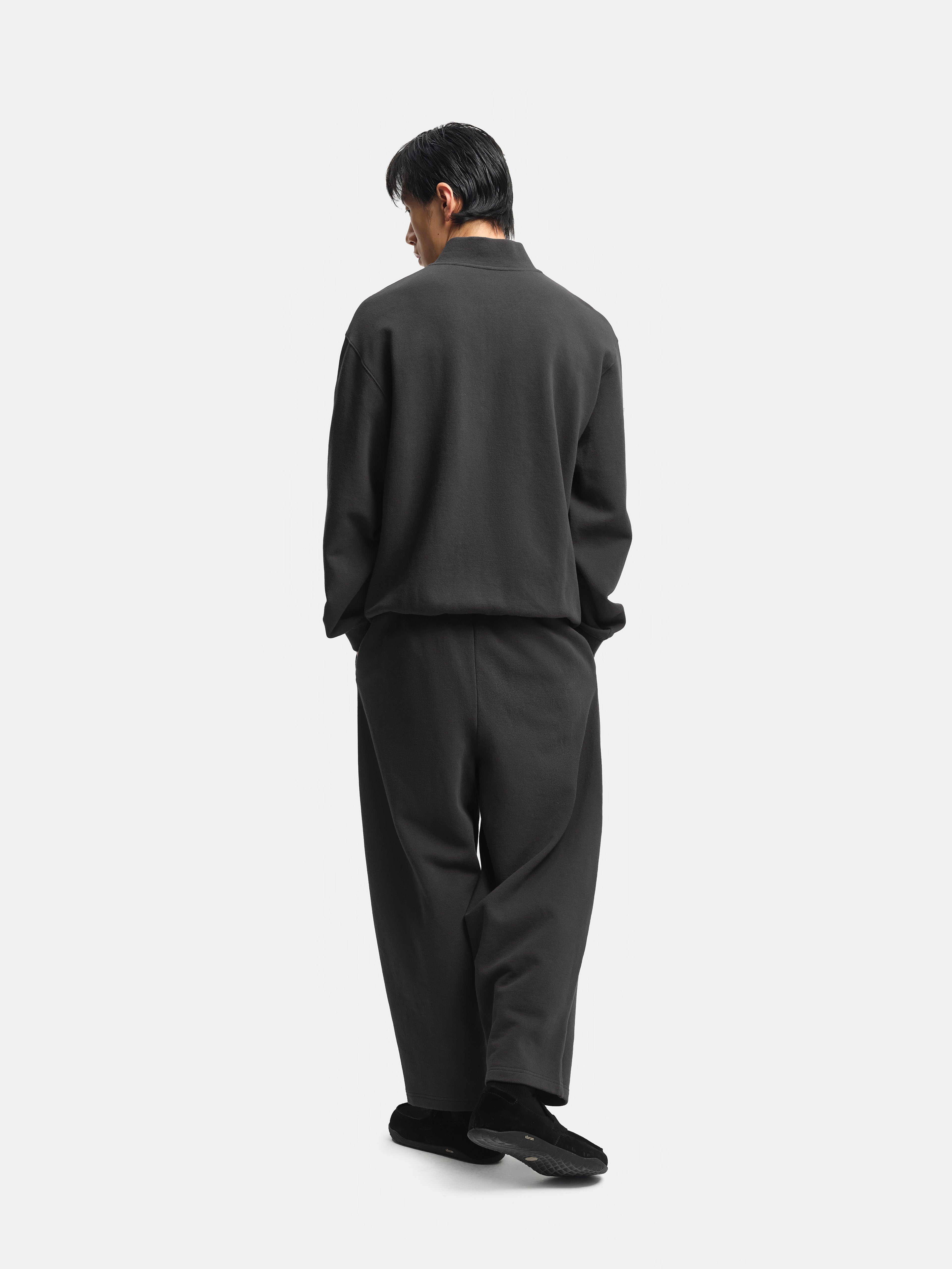 n. Relaxed Half-Zip Mock-Neck Sweatshirt