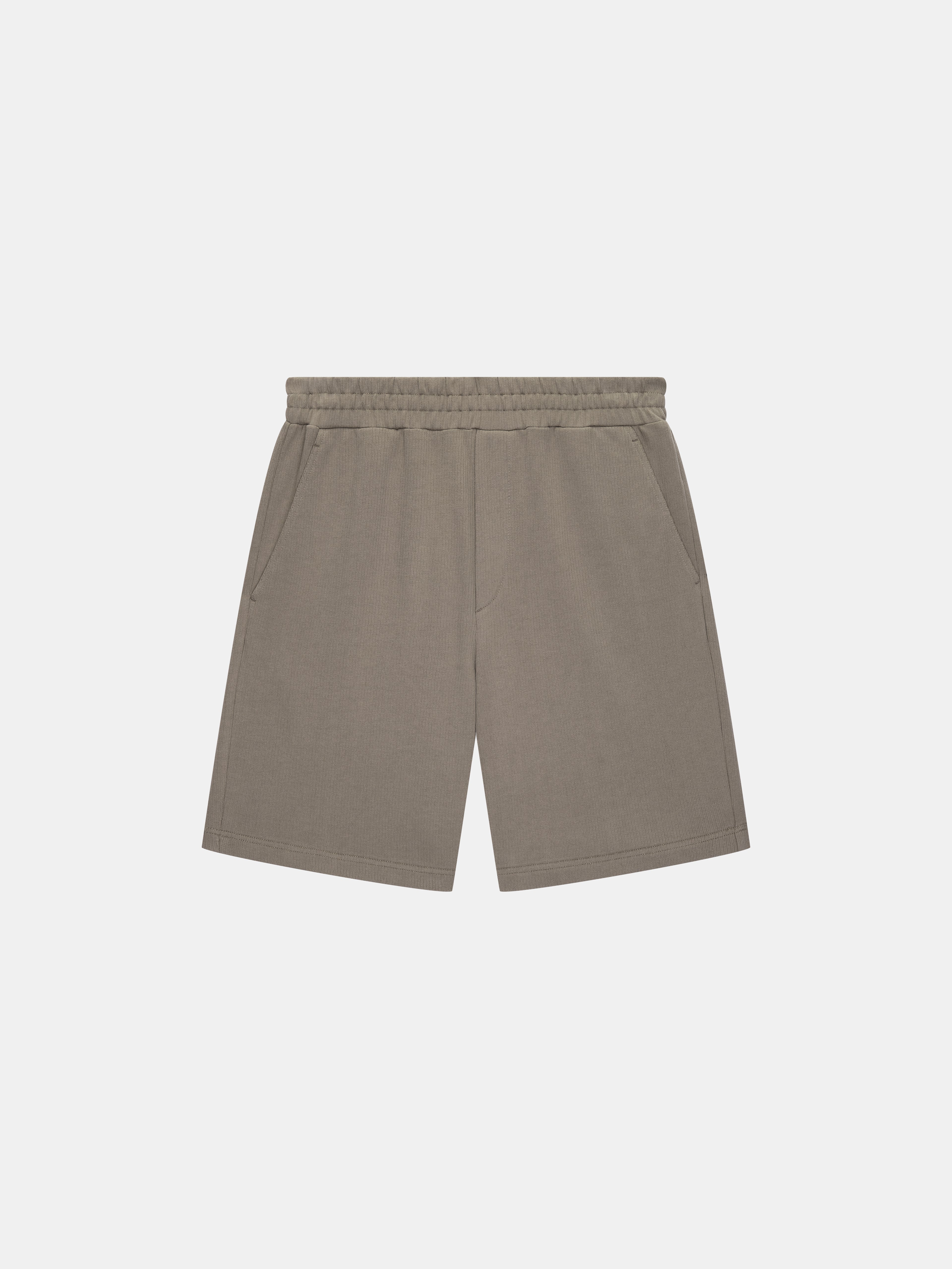 n. Straight-Leg Knit Shorts