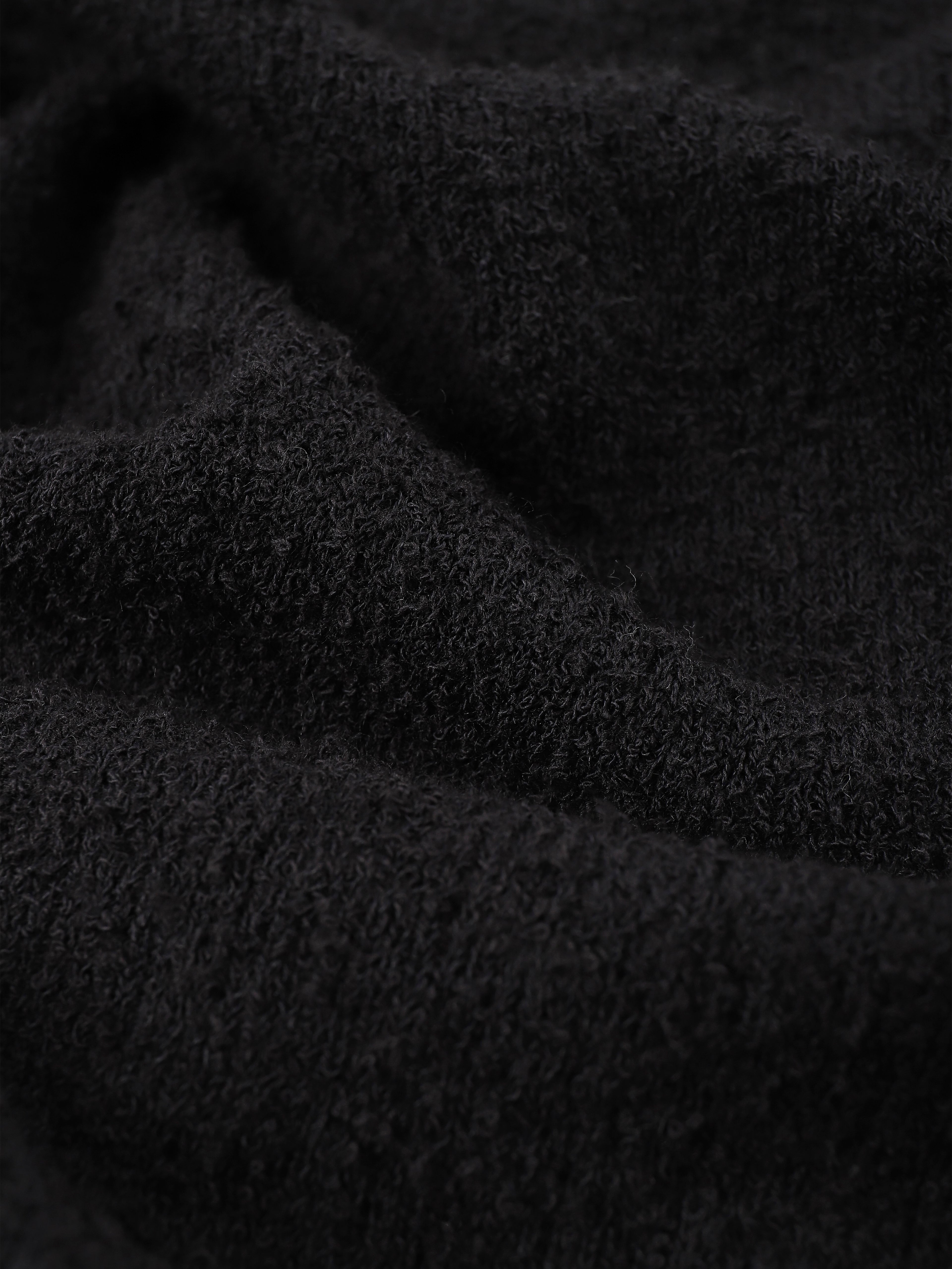 n. Straight Cotton-Linen Henley Knit Sweater