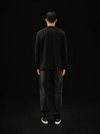 r. リブ　長袖Tシャツ
