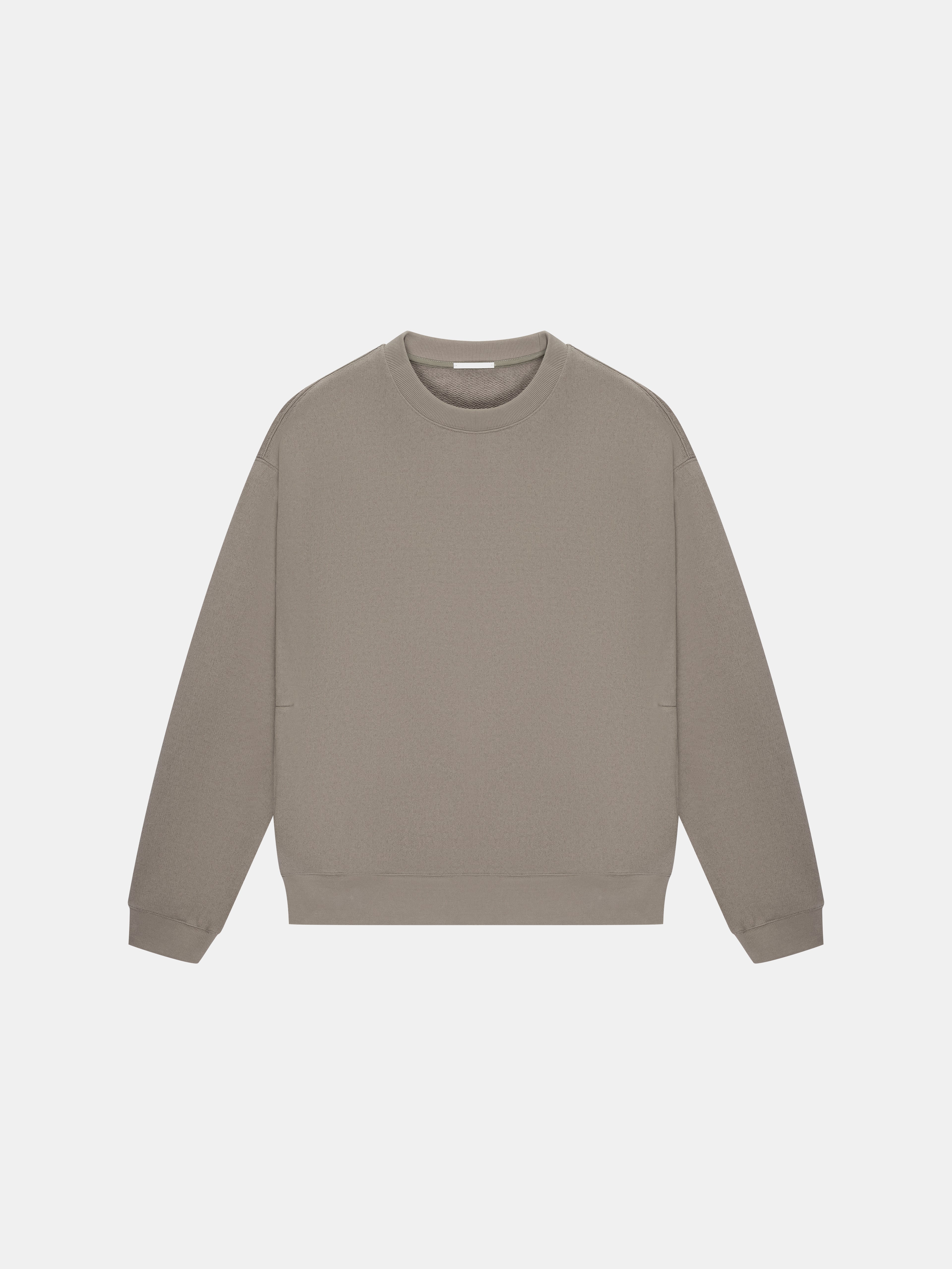 n. Relaxed-Fit Textured Crewneck Sweatshirt