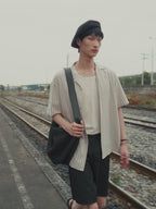 n. ストライプ　キューバシャツ
