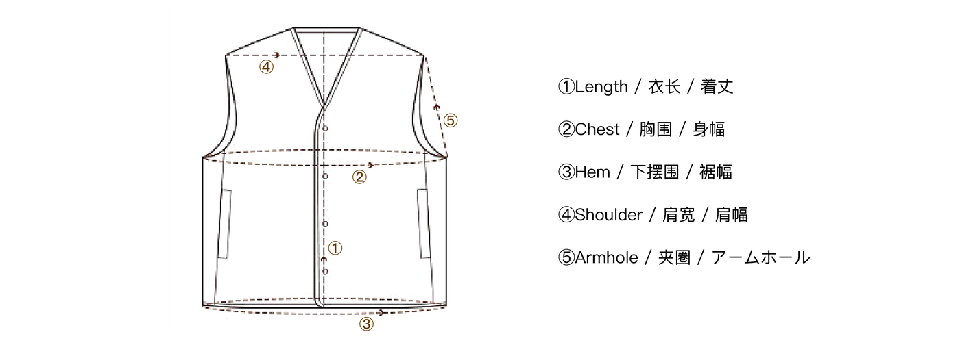 Size & Fit - r. Classic Down Vest