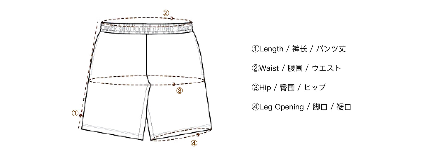 Size & Fit - r. スウェットショーツ
